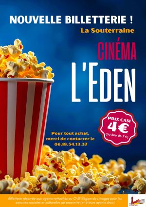 Nouvelle billetterie : L'Eden