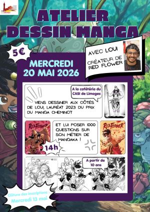 Atelier dessin manga