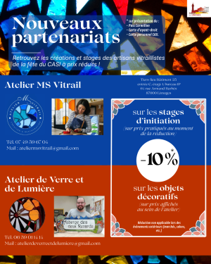 Nouveau partenariat : vitrail