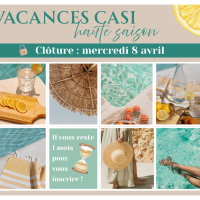Vacances CASI haute saison
