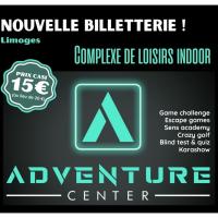 Nouvelle billetterie : Adventure center