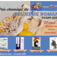 Prix Cheminots du 2e roman CCGPF 2026