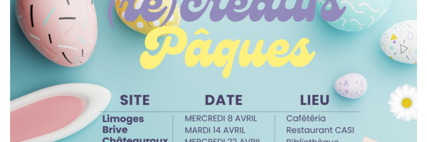 Ateliers (r�)cr�atifs P�ques