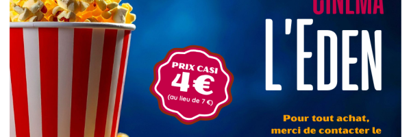 Nouvelle billetterie : L'Eden