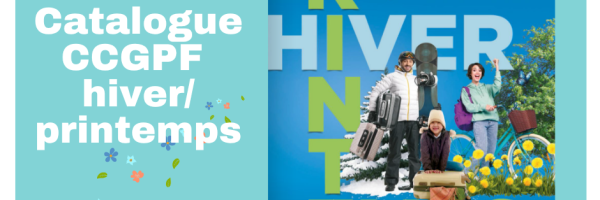 Nouveau catalogue Vacances du CCGPF