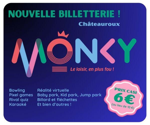 Nouvelle billetterie : Monky