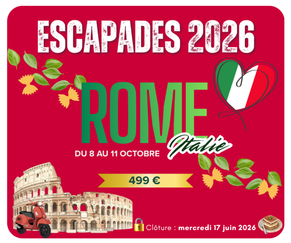 Escapade &agrave; Rome