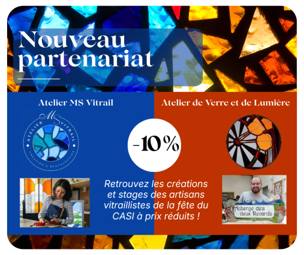 Nouveau partenariat : vitrail