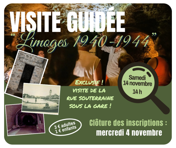 Limoges 1940-1944 : visite guid&eacute;e